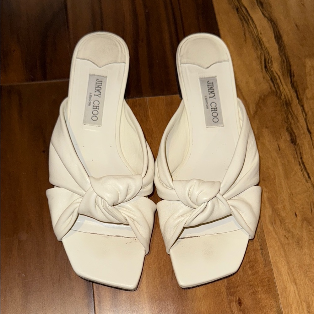 Jimmy Choo slides